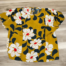 Blusa Anthropologie Eva Franco Ikebana Floral Feminina 2 comprar usado  Enviando para Brazil