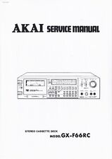 Manuale di assistenza per Akai GX-F66 RC  usato  Spedire a Italy