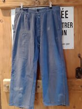 Ancien pantalon bleu d'occasion  Saint-Etienne