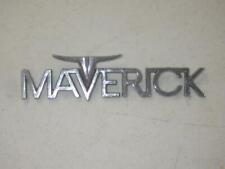 Emblema Ford Maverick emblema nome emblema 1970-77 logotipo OEM original vintage comprar usado  Enviando para Brazil