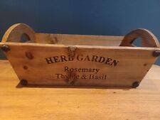 herb planter for sale  MOFFAT