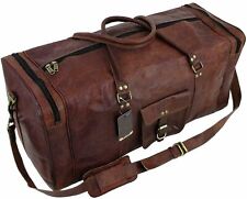 Bag leather holdall for sale  WALSALL
