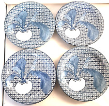 Nabeshima Porcelain Garlic 8pc Salad Plates Set Circa 1940s Japan 7 3/4 Diameter, used for sale  Shipping to South Africa