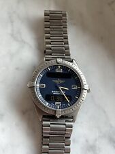 Breitling Aerospace relógio de titânio com mostrador azul número de referência E56060, usado comprar usado  Enviando para Brazil