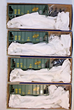 (4) Coches tolva cubiertos HO Roundhouse C&NW en cajas originales (lote 473) segunda mano  Embacar hacia Argentina