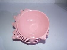 Conjunto de 4 tigelas de sopa/cereal rosa porco Japão Knobler comprar usado  Enviando para Brazil