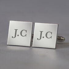 Personalised cufflinks engrave for sale  MANCHESTER