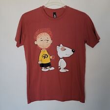 Camiseta Dope 420 copo vermelho alto Charlie Brown Snoopy Knock Off grampo grande AS  comprar usado  Enviando para Brazil