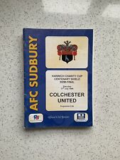 Afc sudbury colchester for sale  SWADLINCOTE