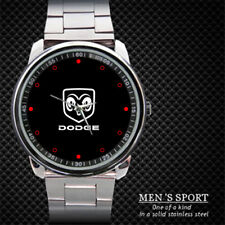 Reloj de metal inoxidable Dodge Logo para hombre, usado segunda mano  Embacar hacia Argentina