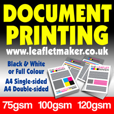 Document printing service for sale  NEWCASTLE UPON TYNE