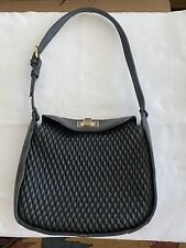 BOLSA TIRACOLO STEVE MADDEN PRETA Vinil Twist Lock Close comprar usado  Enviando para Brazil