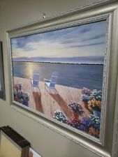 Beachscape oil painting for sale  Bensenville