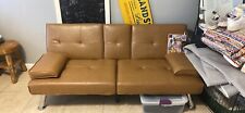 color black leather sofa for sale  Lake Wales