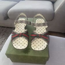 Gucci girls sandals for sale  BANSTEAD