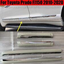 Para Toyota Prado FJ150 10-20 4PCS acabamento de tampa de moldura de corpo lateral de porta branca pérola comprar usado  Enviando para Brazil