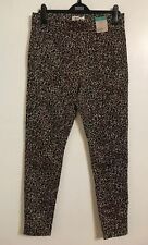 NEW ex M&S Leopard High Rise Stretchy Regular Leg Jegging Jeans Size 10-20 for sale  Shipping to South Africa