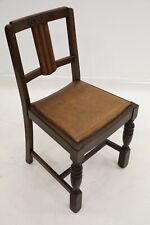 Used, 1930s Dining Chair With Leatherette Drop In Seat FREE UK Delivery for sale  Shipping to South Africa