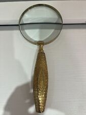 Magnifying glass gold for sale  RAYLEIGH