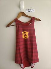 Nike USC Trojans Track Team Issue Track & Field Running Singlet Tank Maroon Sz S for sale  Shipping to South Africa