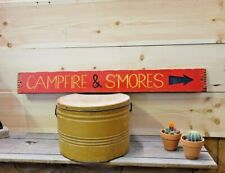 Campfire smores distressed for sale  Hutchinson