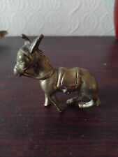 Small brass donkey for sale  SELBY