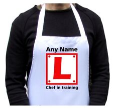 Personalised apron chef for sale  SWINDON