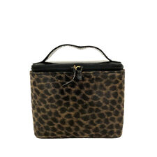 Usado, Bolsa cosmética LOEWE estampa de leopardo couro vaidade/9Y1594 comprar usado  Enviando para Brazil