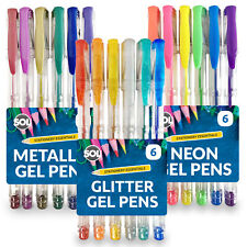 Pack gel pens for sale  LEEDS