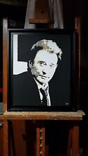 Johnny hallyday peinture d'occasion  Panazol