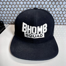 Bhomb Squad Hat Cap Snap Back Czarny Premium Pitbull Baceball Haftowany na sprzedaż  Wysyłka do Poland