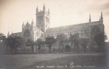 Postcard selby abbey for sale  Shipping to Ireland