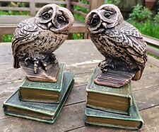 Owl bookends great for sale  SWANSEA