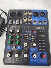 Consola de mezcla Yamaha MG06X de 6 canales con efecto - Probada segunda mano  Embacar hacia Argentina