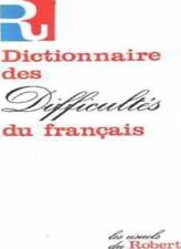 Dictionnaire difficultés anci d'occasion  Expédié en Belgium