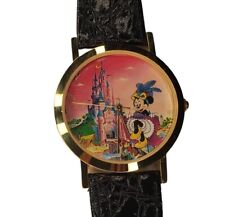 Antigo Relógio Minnie Mouse Feminino Euro Disney 1421/200 Edição Limitada Tom Dourado comprar usado  Enviando para Brazil