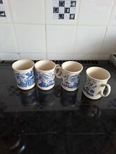 Set 4 mugs for sale  MANCHESTER