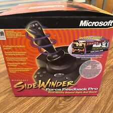 Microsoft SideWinder Force Feedback Pro Joystick 1 Juego, Software Cd. Sin adaptador segunda mano  Embacar hacia Argentina