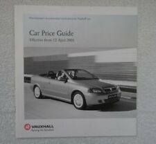 Vauxhall price guide for sale  BOURNEMOUTH