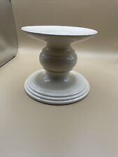 Pedestal cerâmico grande da cor do creme para velas ou plantas-decoração da casa comprar usado  Enviando para Brazil