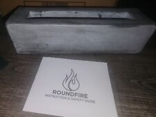 Fogón de mesa rectangular pequeño ROUNDFIRE - Chimenea de bioetanol segunda mano  Embacar hacia Argentina