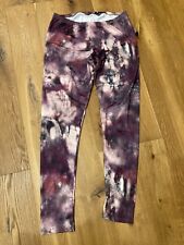 Leggins motivi violet usato  Ravenna