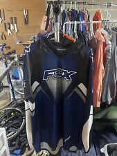 Usado, Camiseta deportiva Fox Motocross XL de carreras de ciclismo Dirtbike equipo azul segunda mano  Embacar hacia Mexico