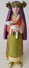 Patience Brewster Nativity Shepherd Girl Holding Lamb for sale  Marble Falls