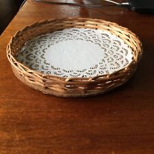 Wicker basket woven for sale  SEVENOAKS