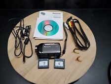 Usado, Cargador y baterías para videocámara de mano Panasonic SDR-S7 segunda mano  Embacar hacia Mexico
