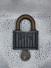 Vintage fraim padlock for sale  Grand Junction