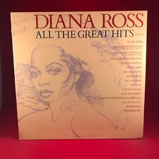 DIANA ROSS All The Great Hits 1981 Double Vinyl LP motown My Old Piano best of comprar usado  Enviando para Brazil