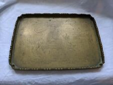 brass tray for sale  SOUTHSEA