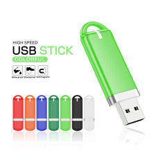 Unidad flash USB de capacidad real 64 GB pen drive de plástico verde disco pulgar en U 32 GB 16 G segunda mano  Embacar hacia Argentina